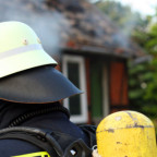 AGT-Übung in unbewohntem Abrisshaus in Barum