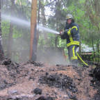 Flächenbrand in Ebstorf