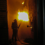 Scheunenbrand in Altenebstorf