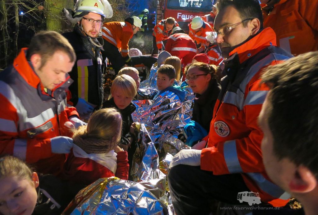 Übung Feuerwehr / Rettungsdienst