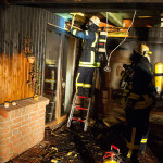 Brennender Tannenbaum in Klein Bünstorf verursacht fast Wohnhausbrand