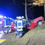 Zwischen Brockhöfe und Ellerndorf - Pkw gegen Baum - Fahrer verstirbt an der Unfallstelle