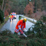 Wetterbedingte Einsätze für Vinstedter Brandschützer
