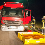 Lkw verliert mehrere hunderte Liter Dieselkraftstoff in Ebstorf