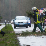 Sturmtief sorgt für Einsätze der Feuerwehr Ebstorf