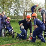 Trotz Handicap Mitglied in der Jugendfeuerwehr