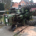 Verkehrsunfall im Ortskern Barum