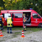 ELW-Gruppe wird zur Unterkreisübung nach Natendorf alarmiert