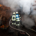 Nächtlicher Schuppenbrand in Melzingen