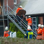 Gasthaus in Altenmedingen brennt - 101 Feuerwehrkräfte im Einsatz