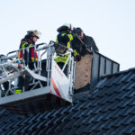 Aufmerksamer Nachbar bemerkte Schornsteinbrand