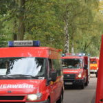 Großübung der Kreisfeuerwehrbereitschaft Nord in Hösseringen
