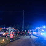 Großangelegte Übung von DRK, Feuerwehr und THW