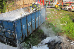 Containerbrand / Natendorf