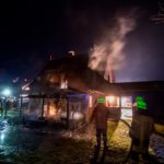 Holthusen I: Feuerwehren retten Wohnhaus -  Schuppen durch Vollbrand zerstört