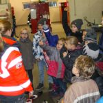 Kinderfeuerwehr Ebstorf: Frieda, Hugo, Jesse und Eddie zu Besuch