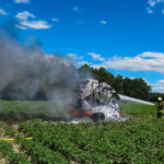 Stoppelfeldbrand zwischen Barnsen und Melzingen verhindert