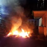 Unrat brennt am leerstehenden Hotel in Bad Bevensen