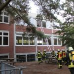 Übung: Brandeinsatz bei Elternabend in der Grundschule Bad Bodenteich