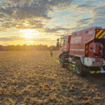 Feuerwehr Holdenstedt übt Vegetationsbrandbekämpfung mit GFFF-V-Einheit