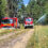 Fachzug Wassertransport übt in den Wierener Bergen