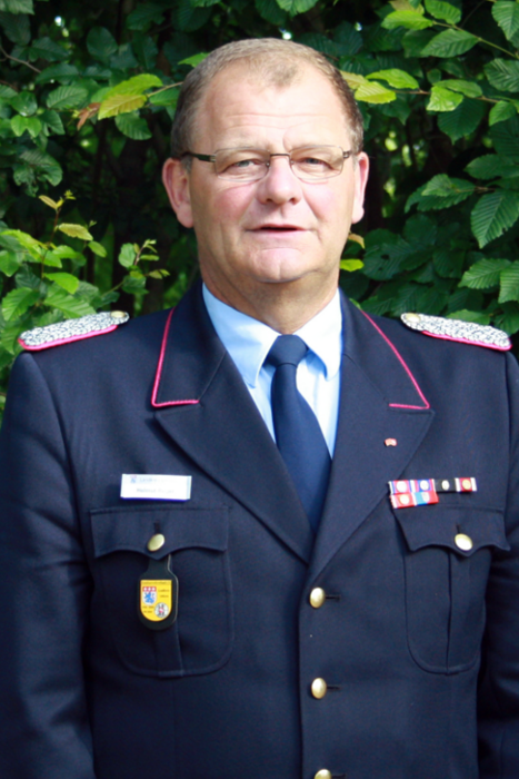 Kreisbrandmeister Helmut Rüger